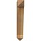 Ekena Millwork Traditional Arts & Crafts Rough Sawn Bracket, Western Red Cedar, 6"W x 26"D x 38"H BKT06X26X38TRA03RWR - alternate 3